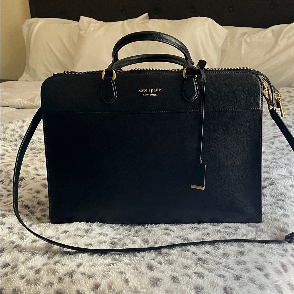 Kate Spade Black Laptop Bag